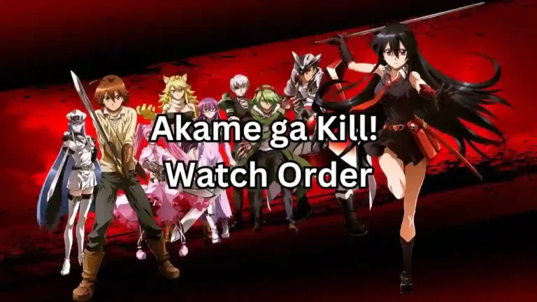 Akame ga Kill Watch Order